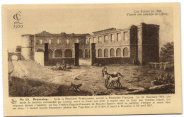 Beauraing - Les Ruines En 1840 D'après Une Estampe De Leloup - Beauraing