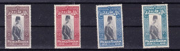 Egypt 1929, Michel 144 - 147, Birth Day Of Prince Farouk, MLH - Neufs