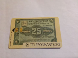 Germany - K 731  02/92 Zinnowitz Bank Note Geldschein Money Banknote - Mint - K-Serie : Serie Clienti