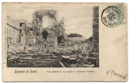 Souvenir De Gozée - Vue Intérieure De L'église à L'Ababye D'Aulne (Nels Série 5 N° 36) - Thuin