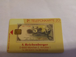 Germany - K 491  10/91 Bank Note Geldschein Money Banknote - Mint - K-Serie : Serie Clienti