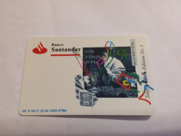 Germany - K 163C  02/94 Santander Banco  - Mint - K-Serie : Serie Clienti