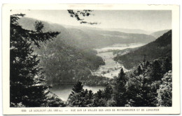 La Schlucht - Vue Sur La Vallée Des Lacs De Retournemer Et De Longemer - Xonrupt Longemer