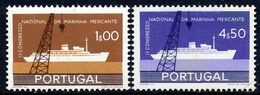 !										■■■■■ds■■ Portugal 1958 AF#841-842 ** Cargo Ship Complete Set (x10238) - Nuevos