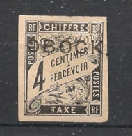 OBOCK - 1892 - Taxe TT N°YT. 8 - Type Duval 4c Noir - Neuf (*) / MNG - Ungebraucht