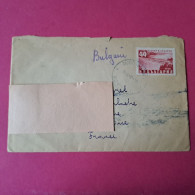 Lettre De Bulgarie (timbre N°713 De 1952) Pour La Frette Sur Seine (Seine Et Oise) - 1952 (cachet Peu Lisible Au Dos) - Cartas & Documentos