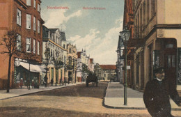 DE144  --   NORDENHAM   --  BAHNHOFSTRASSE  --  1911 -- FRIESLAND - Nordenham