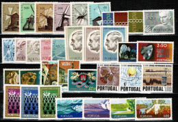 Portugal - Année Complète 1971 - Y&T N°1101/1135** - Annate Complete
