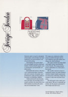 ET Sonderkarte  "Trachtenmotive Lapplands"         1989 - Covers & Documents