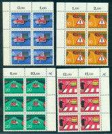 1971 Traffic Regulations,warning Triangle,car,Pedestrian,crosswalk,Germany,Mi.670,MNH - Ongevallen & Veiligheid Op De Weg
