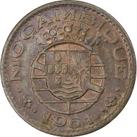 Mozambique, Province D'outre-mer De Portugual, 20 Centavos, 1961, SPL, Bronze - Mozambico