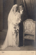 Bride & Groom , Wedding , Marriage , Mariage , Hochzeit Real Photo Postcard Foto Tonka Zagreb Croatia - Marriages