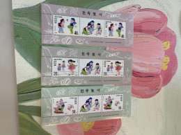 Korea Stamp MNH Perf Sheetlet 1996 Folklore Games Archery - Patinage Artistique