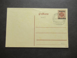 AD Württemberg 1919 Dienstpostkarte DP 47 Mit SSt Stuttgart 25.September Verfassungstag Infla Geprüft Und Düntsch BPP - Postal  Stationery