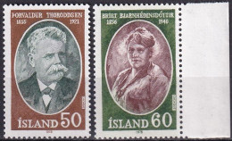 ISLAND 1978 Mi-Nr. 528/29 ** MNH - Unused Stamps