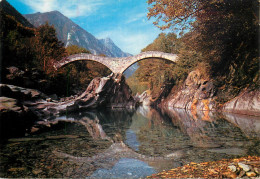 Switzerland Lavertezzo Valle Verzasca Ponte Dei Salti - Lavertezzo 