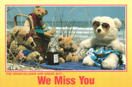 VIRGIN ISLANDS, PLUSH, TOYS, BEAR, ANTILLES - Jungferninseln, Britische