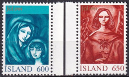 ISLAND 1984 Mi-Nr. 624/25 ** MNH - Nuevos