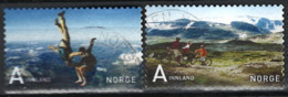 Norwegen Norway 2007. Mi.Nr. 1610-1611, Used O - Gebraucht