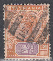 TASMANIA  SCOTT NO 76  USED  YEAR  1892 - Gebruikt