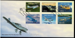 New Zealand 2001 Aircraft FDC - FDC