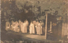 RELIGION - Christianisme - Procession - Cérémonie - Hommes Religieux - CARTE POSTALE ANCIENNE - Kirchen Und Klöster