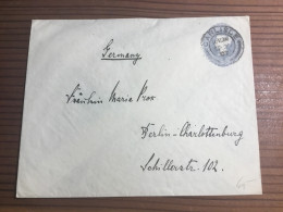 Grossbritannien Ganzsache 1902 Nach Berlin - Storia Postale