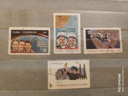 1966	Cuba	Space  (F51) - Used Stamps