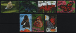 Bhutan 1999 - Mi-Nr. 1917-1923 ** - MNH - Schmetterlinge / Butterflies - Bhoutan