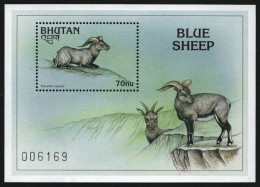 Bhutan 1990 - Mi-Nr. Block 367 ** - MNH - Wildtiere / Wild Animals - Bhoutan