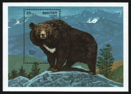 Bhutan 1990 - Mi-Nr. Block 283 ** - MNH - Wildtiere / Wild Animals - Bhoutan