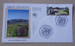 2021 FDC  Enveloppe Premier Jour Soie Site Archéologique Gaulois Autun 06/05 - 2020-…