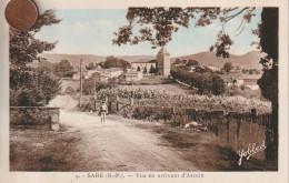 64  - Carte Postale Ancienne  De  SARE  Vue En Arrivant D'Ascain - Sare