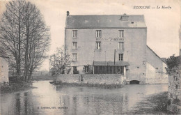 ECOUCHE (Orne) - Le Moulin - Minoterie J. Bérard - Voyagé 1914 (2 Scans) Jacquet Rousseau à Magenta Marne - Ecouche