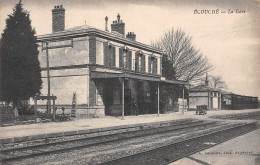 ECOUCHE (Orne) - La Gare - Voie Ferrée - Cachet Militaire 19e Bataillon De Chasseurs à Pied - Voyagé 1915 (2 Scans) - Ecouche