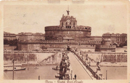 ITALIE - Roma - Castel Sant'Angelo - CARTE POSTALE ANCIENNE - Andere Monumenten & Gebouwen