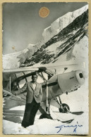 Hermann Geiger (1914-1966) - Aviator And Search And Rescue Pilot - Signed Photo - Aviatori E Astronauti
