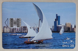 UAE. Etisalat. UAE-C-046. Racing Dhows. - Emirats Arabes Unis