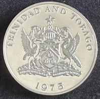 Trinidad And Tobago 10 Dollars 1975 (Silver) - Trinidad En Tobago