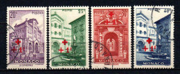 Monaco - 1940 - Croix Rouge  - N° 200 à 203  - Oblit - Used - Used Stamps