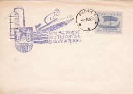 POLAND FDC POLOGNE 1965 Motorowodne Mistrzostwa Europa Ptock - Briefe U. Dokumente