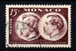 Monaco - 1951 - Académie Goncourt - N° 352  - Oblit - Used - Oblitérés