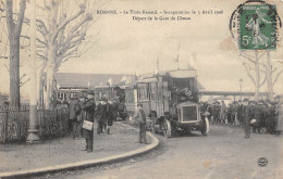 Roanne          42        Le Train Renard    Inauguration Gare Du Côteau     (voir Scan) - Roanne