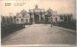 CPA Carte Postale Belgique  Bruxelles Gare Du Midi   VM72738 - Transport (rail) - Stations