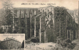 BELGIQUE - Abbaye De Villers - L'église - Côté Nord - Carte Postale Ancienne - Villers-la-Ville