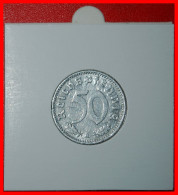 * SWASTIKA 1939-1944: GERMANY  50 PFENNIGS 1943A! THIRD REICH 1933-1945! IN HOLDER! · LOW START · NO RESERVE! - 50 Reichspfennig