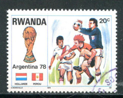 RWANDA- Y&T N°842- Oblitéré - Used Stamps