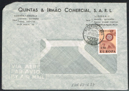 EUR67-L27 - PORTUGAL N° 1008 EUROPA Sur Lettre Commerciale - Covers & Documents