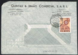 EUR67-L27 - PORTUGAL N° 1008 EUROPA Sur Lettre Commerciale - Cartas & Documentos