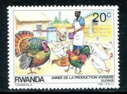 RWANDA- Y&T N°1165- Neuf Sans Gomme - Unused Stamps